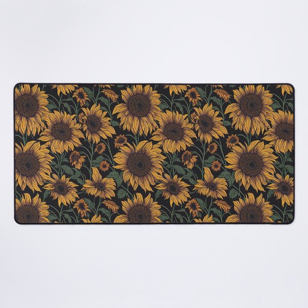 Aperçu de l'œuvre Motif de tournesols jaunes créée et vendue par NewestNormal.