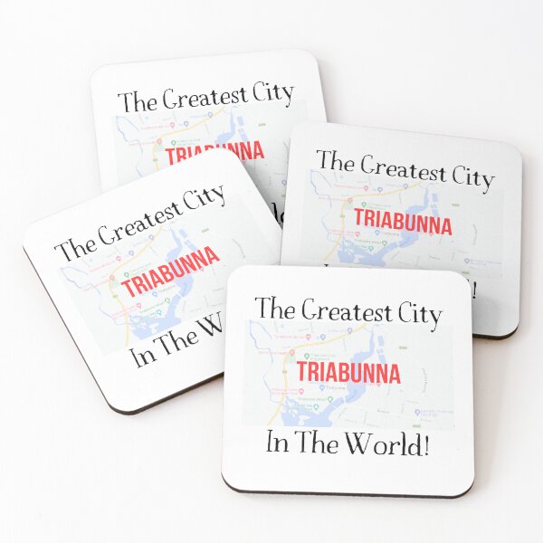 Item preview, Triabunna The Greatest City In The World designed and sold by Little-Bit-Xtra.