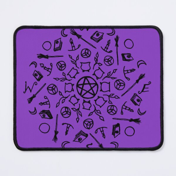 Item preview, Witch Mandala - Black designed and sold by KatapillaGirl.
