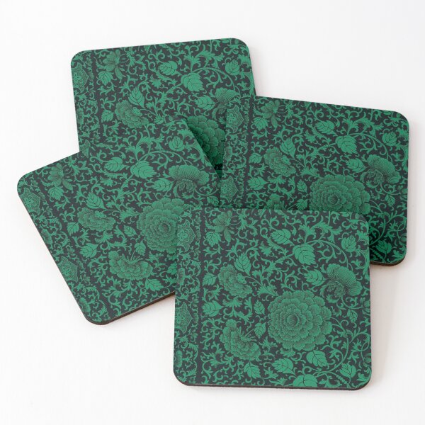 Item preview, Dark Emerald Pattern designed and sold by NaomiAuDesigns.