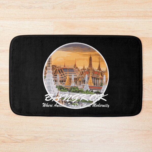 Item preview, Bangkok, Where Ancient Temples Meet Modernity designed and sold by Era-of-Traveler.