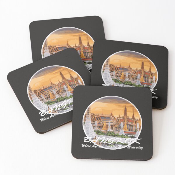 Item preview, Bangkok, Where Ancient Temples Meet Modernity designed and sold by Era-of-Traveler.