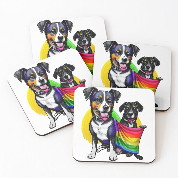 Item preview, LGBT Dogs Pride Friends designed and sold by OgaJames.