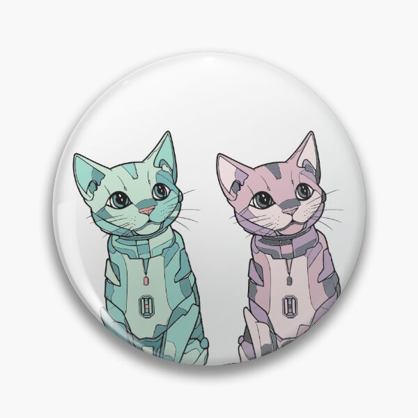 Item preview, Catbots - Robotic Cats - Futuristic Felines - Cyber Cats designed and sold by Jompsy.