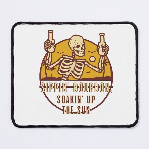 Item preview, Sippin' bourbon soakin' up the sun designed and sold by Marti t-shirts.