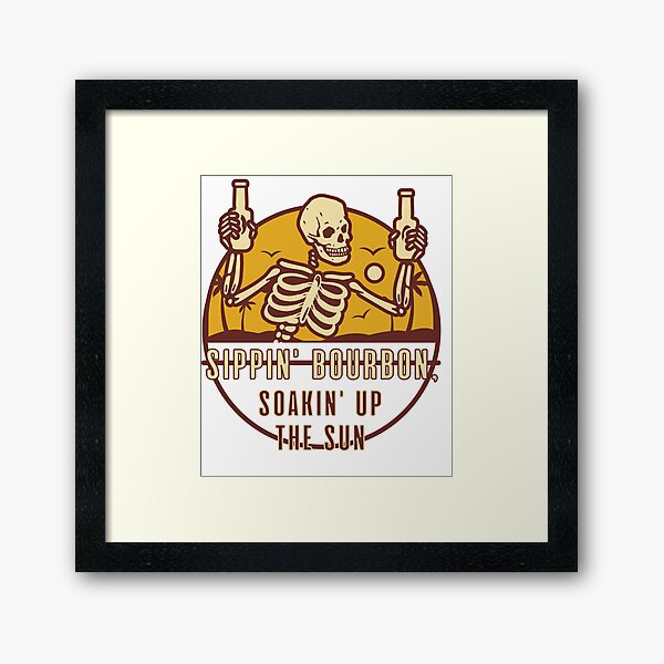 Item preview, Sippin' bourbon soakin' up the sun designed and sold by SoB S.