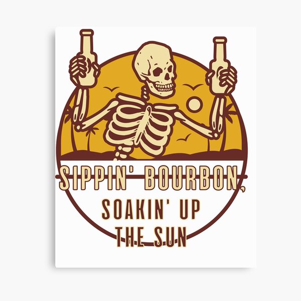 Item preview, Sippin' bourbon soakin' up the sun designed and sold by SoB S.