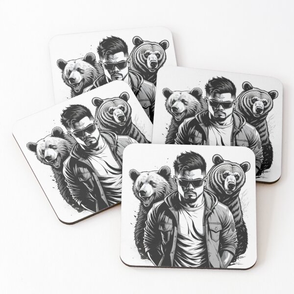 Item preview, Dont Poke Bears Cool Basketball Artwork Funny designed and sold by Michael Voyler.
