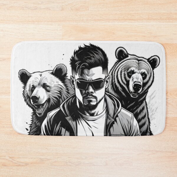 Item preview, Dont Poke Bears Cool Basketball Artwork Funny designed and sold by Michael Voyler.