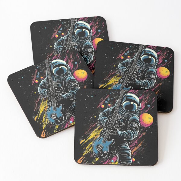 Item preview, Astronaut Peter plays guitar in space - moon mission - Apollo 11 designed and sold by Pixelboys.