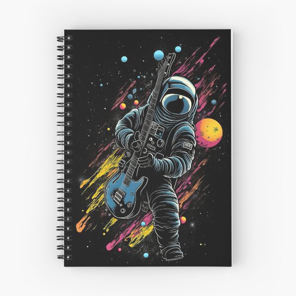 Item preview, Astronaut Peter plays guitar in space - moon mission - Apollo 11 designed and sold by Pixelboys.