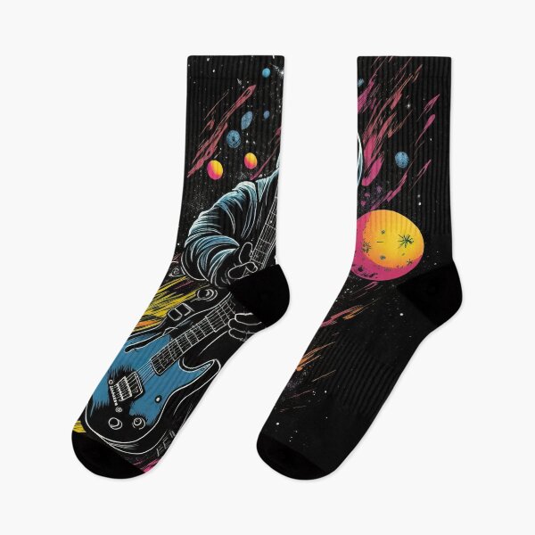 Item preview, Astronaut Peter plays guitar in space - moon mission - Apollo 11 designed and sold by Pixelboys.