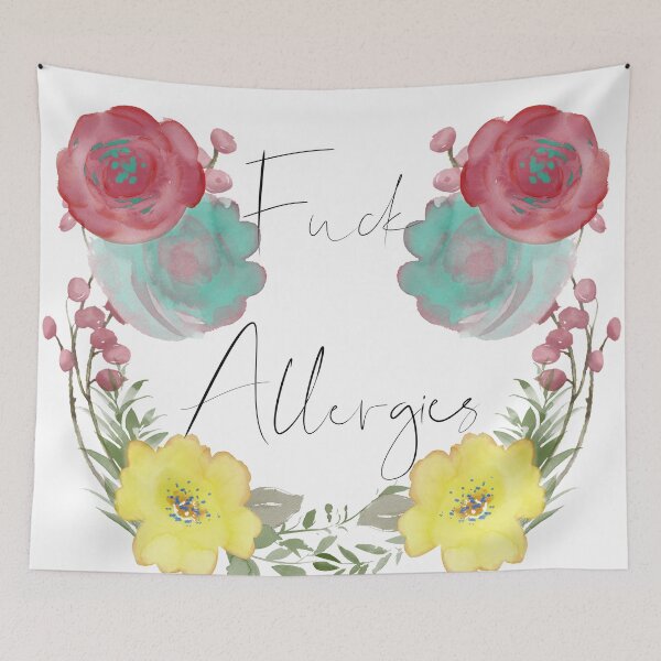 Item preview, Fuck Allergies designed and sold by jephwho.