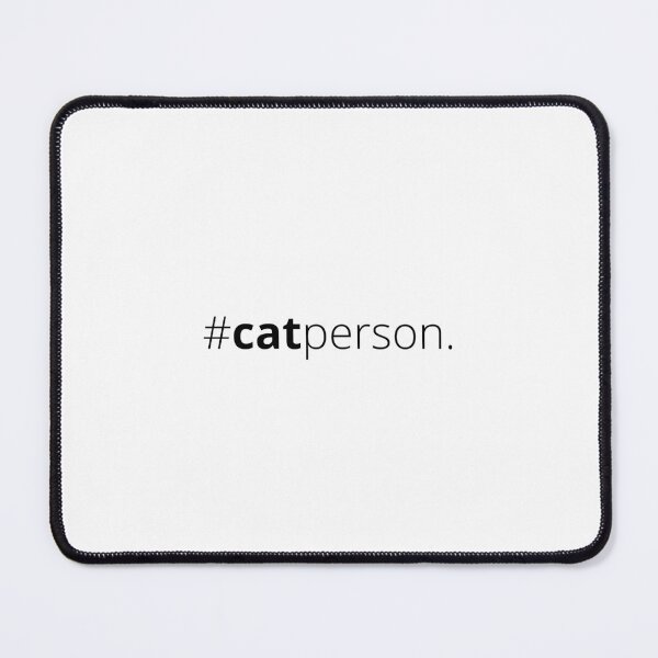 Item preview, #Catperson designed and sold by WhatTeeFox.