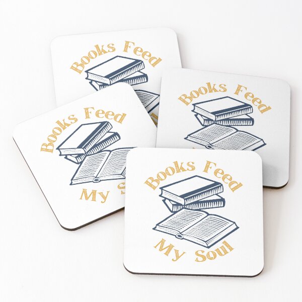 Item preview, Books Feed My soul.  Book Lovers. designed and sold by StoneybrokeM.