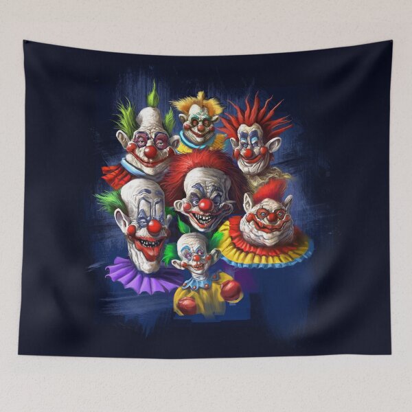 Item preview, Scary Clowns designed and sold by ItsMeRuva.