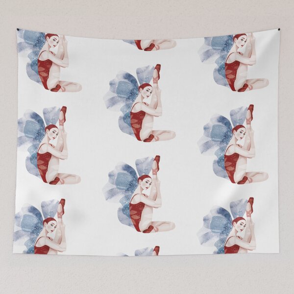 Item preview, Dancer strong as a flower designed and sold by Montse Martin Art.