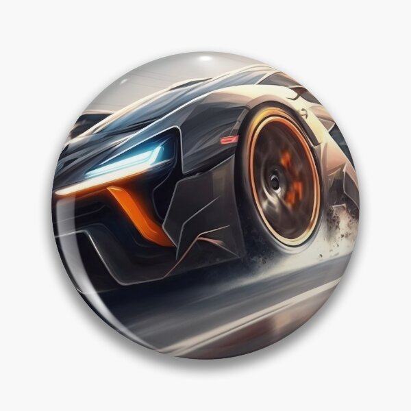 Item preview, Realistic Supercar Speeding On The Highway  designed and sold by ByDigitalDream.