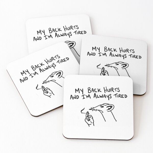 Item preview, Funny Sarcastic Getting Old - Chronic Back Pain - Tired Millennial Gen Z - Getting Older Humor designed and sold by RockFireMerch.