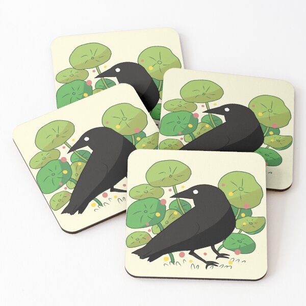 Item preview, Crow and plants  designed and sold by Mayarart.