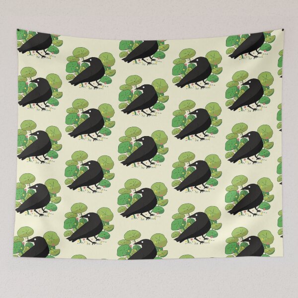 Item preview, Crow and plants  designed and sold by Mayarart.