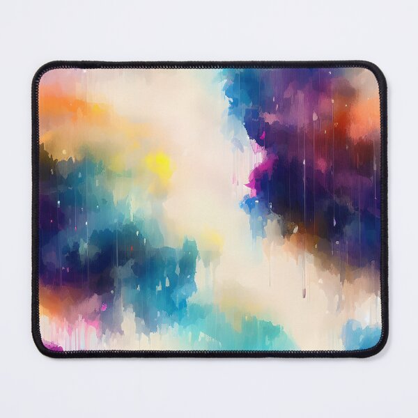 Item preview, Color Rain Tiled Smear Abstract designed and sold by Infinitelypink.