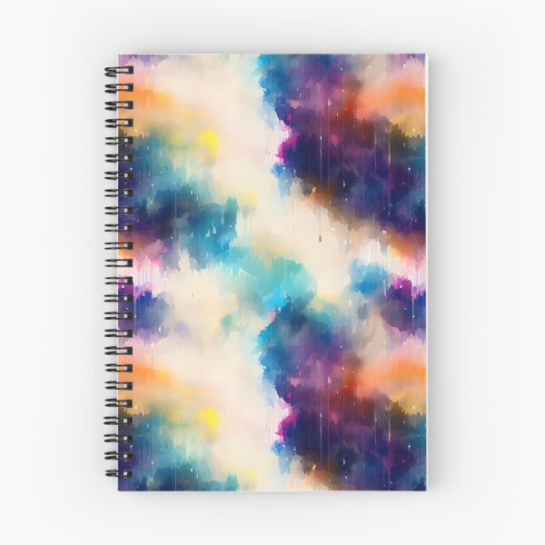 Item preview, Color Rain Tiled Smear Abstract designed and sold by Infinitelypink.