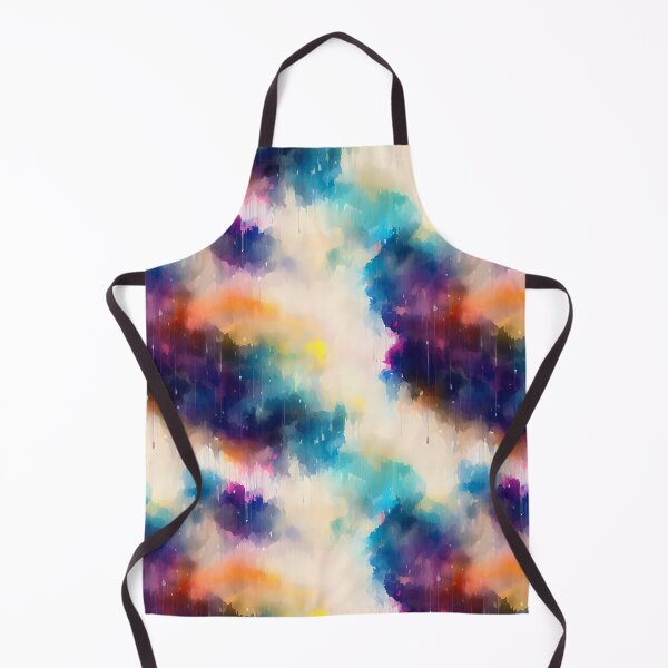 Item preview, Color Rain Tiled Smear Abstract designed and sold by Infinitelypink.
