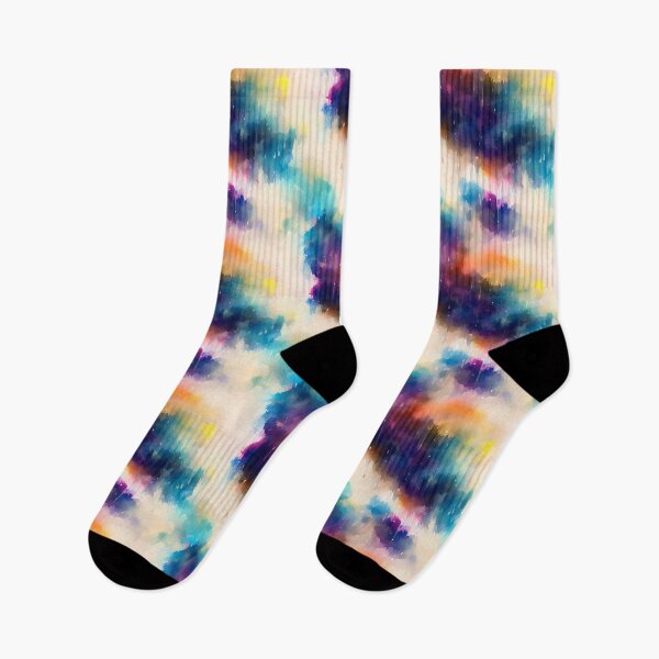 Item preview, Color Rain Tiled Smear Abstract designed and sold by Infinitelypink.