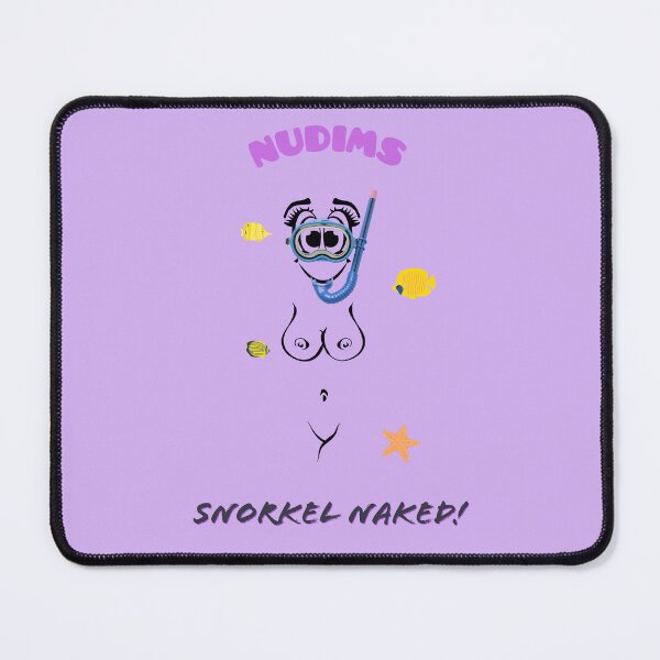 Item preview, Snorkel Naked - Female designed and sold by NUDIMS.