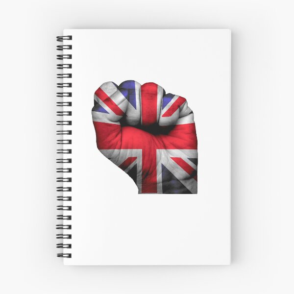 Item preview, English flag painted on a closed fist. England / United Kingdom designed and sold by Boudavid.