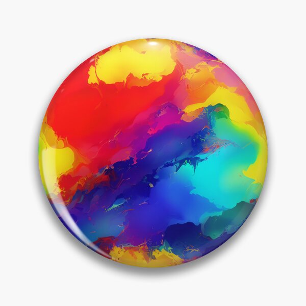 Item preview, Color Pour Tiled Smear Abstract Bright designed and sold by Infinitelypink.