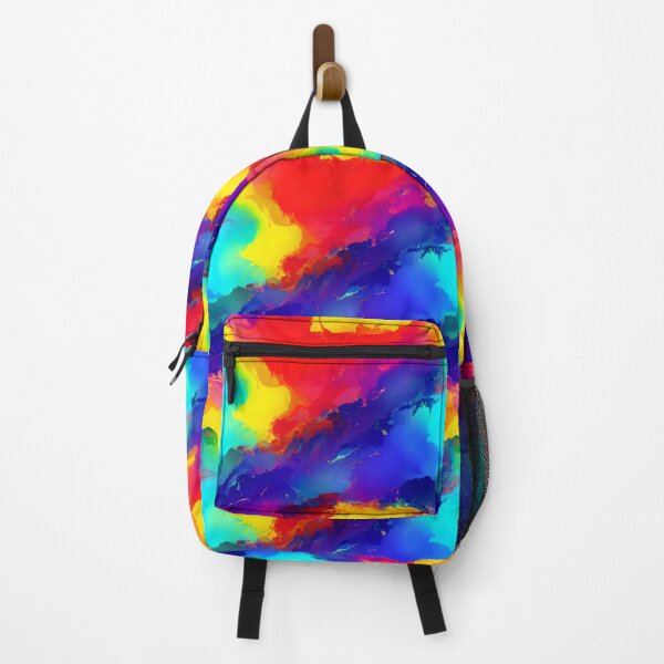 Item preview, Color Pour Tiled Smear Abstract Bright designed and sold by Infinitelypink.