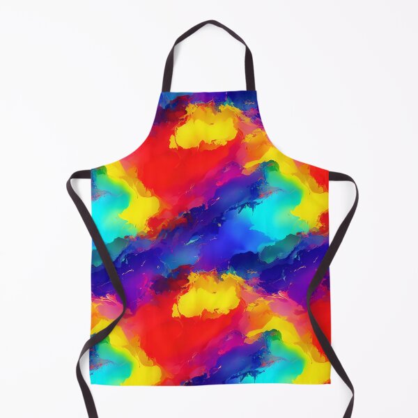 Item preview, Color Pour Tiled Smear Abstract Bright designed and sold by Infinitelypink.