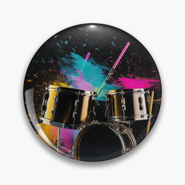 Item preview, The colorful drum kit designed and sold by Pixelboys.
