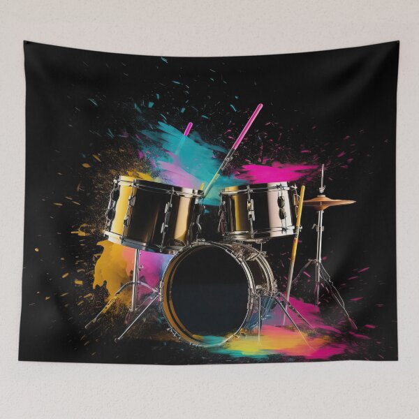Item preview, The colorful drum kit designed and sold by Pixelboys.