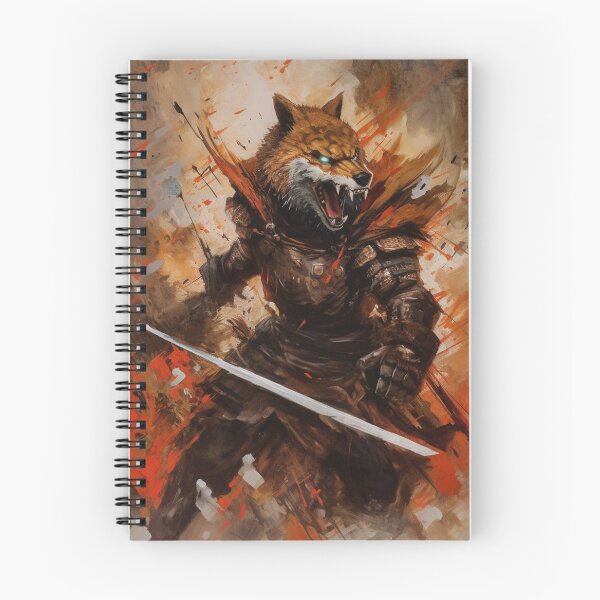 Artikelvorschau, Fox Samurai im Chaos einer Schlacht entworfen und verkauft von Inalternativ.