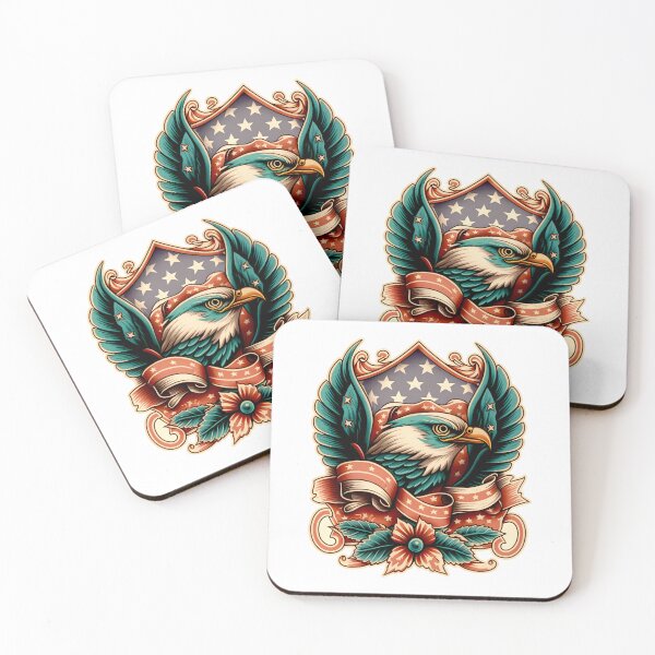 Item preview, American Eagle Traditional Tattoo designed and sold by urban-warriors.