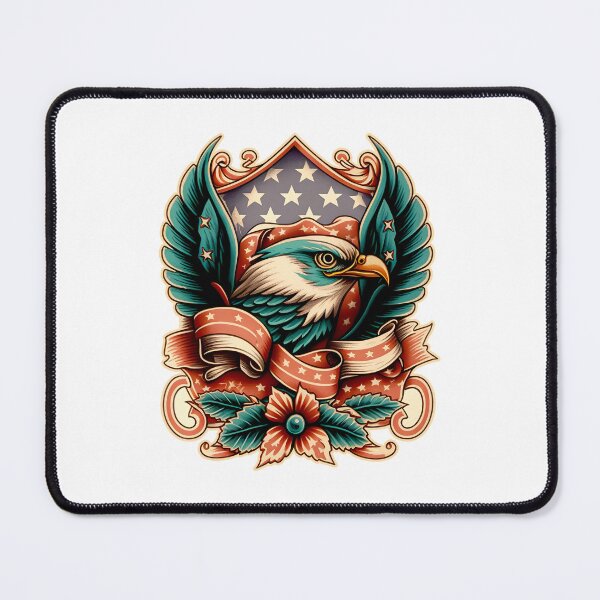 Item preview, American Eagle Traditional Tattoo designed and sold by urban-warriors.