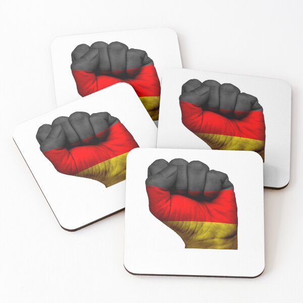 Item preview, German flag painted on a closed fist. Germany designed and sold by Boudavid.