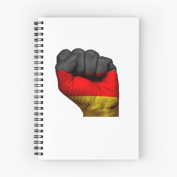 Item preview, German flag painted on a closed fist. Germany designed and sold by Boudavid.