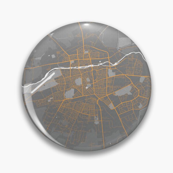 Item preview, Plovdiv City Map of Bulgaria - Bauhaus designed and sold by deMAP.