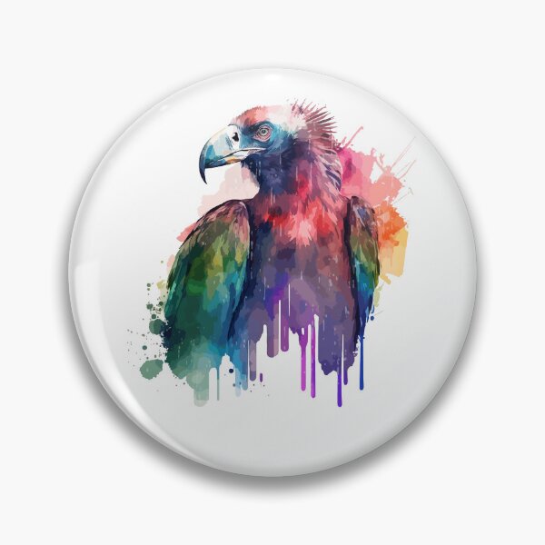 Item preview, Watercolor Vulture designed and sold by PrettyPittie Shop.