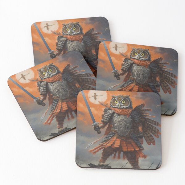 Item preview, Owl Samurai Stratege designed and sold by Inalternativ.