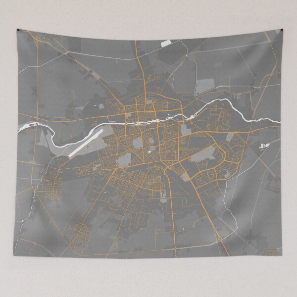 Item preview, Plovdiv City Map of Bulgaria - Bauhaus designed and sold by deMAP.