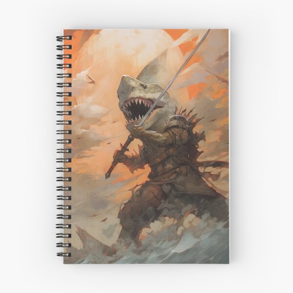 Item preview, Shark Samurai During A Naval Battle designed and sold by Inalternativ.