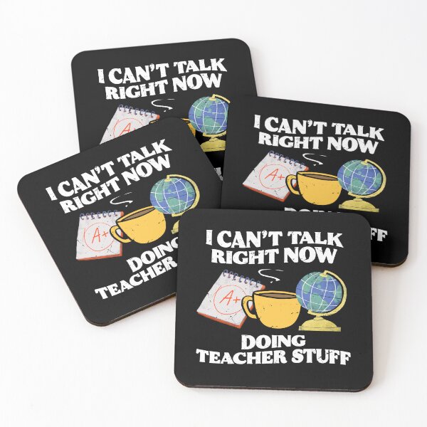 Item preview, Cant Talk Right Now Doing Teacher Stuff Teacher Appreciation Gift designed and sold by TMelonShop.