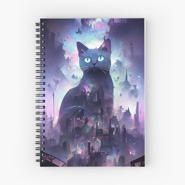 Item preview, Surreal Psychedelic Cat designed and sold by TheThreePixels.