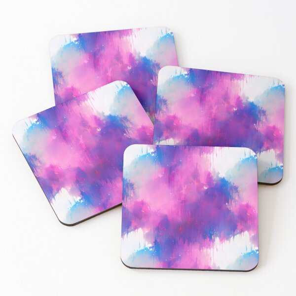 Item preview, Pastel Color Pour Tiled Smear Abstract designed and sold by Infinitelypink.
