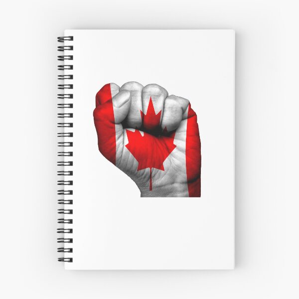 Item preview, Canadian flag painted on a closed fist. Canada designed and sold by Boudavid.